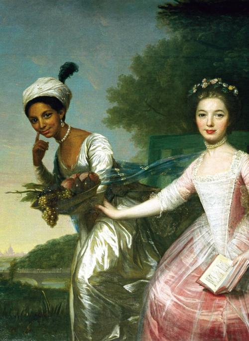 portrait of Dido and Elizabeth