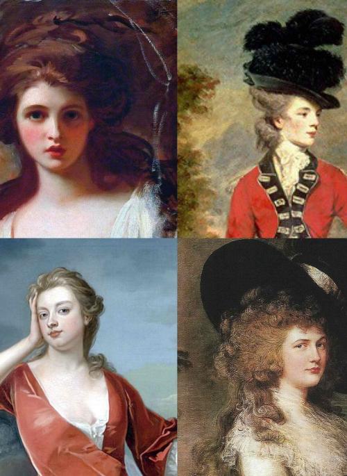 a quadrant of historical women