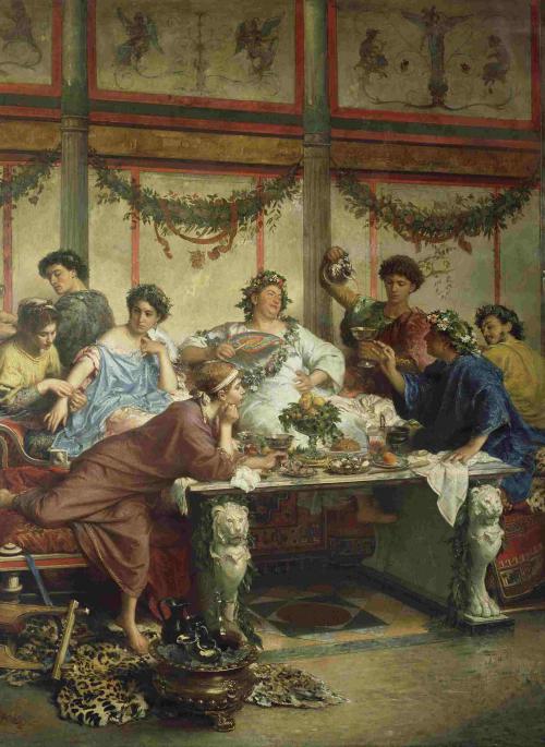 Roberto Bompiani Roman feast