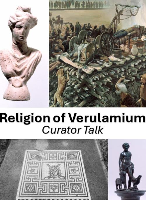 Collage of religious images from verulamium