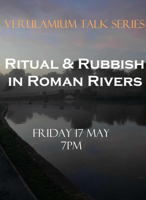 verulamium lake with text overlaid 